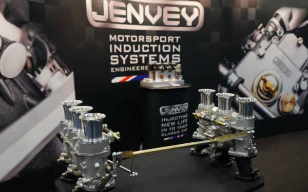 Jenvey throttle bodies stand at the PMW show